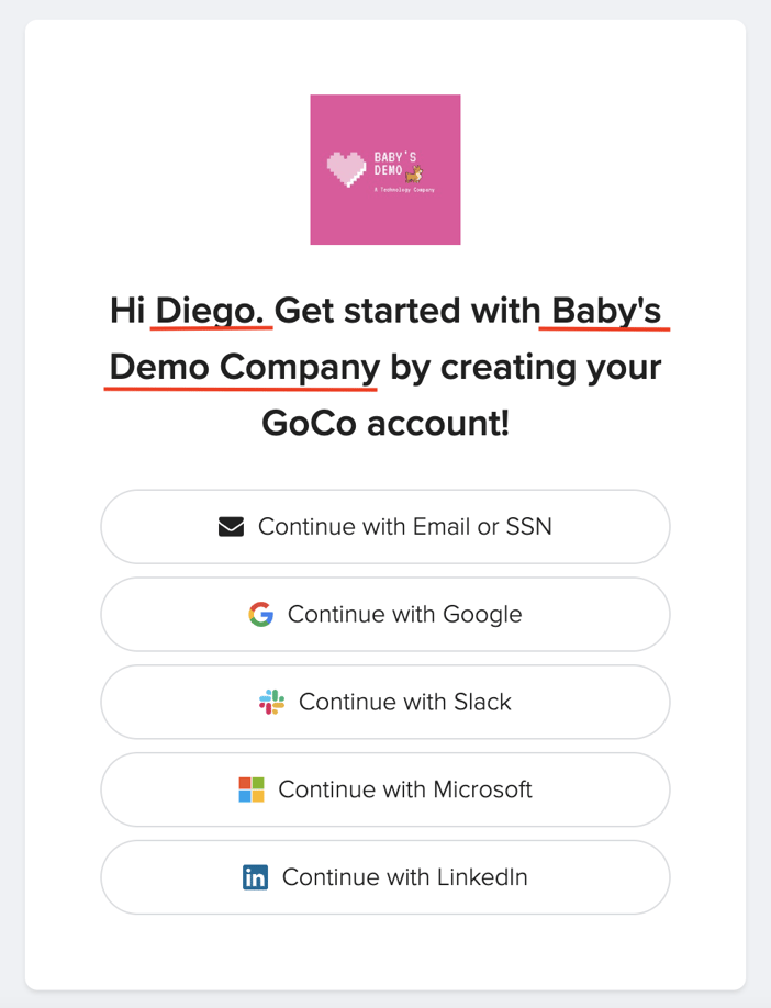 How do I create my GoCo account?